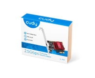 Cudy PE25 (100/1000/2500Mbit) - 1110348 - zdjęcie 2